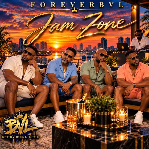 ForeverBVL: Jam Zone, album cover designed by Coach Gizmo